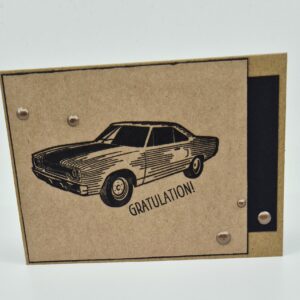 Geburtstagskarte Auto