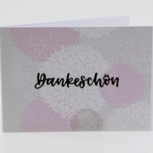 Dankeskarte "Dankeschön"