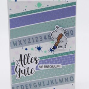 Karte "zur Einschulung"