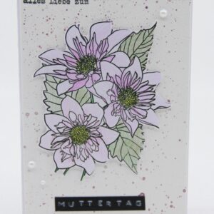 Muttertagskarte "Alles Liebe zum Muttertag"