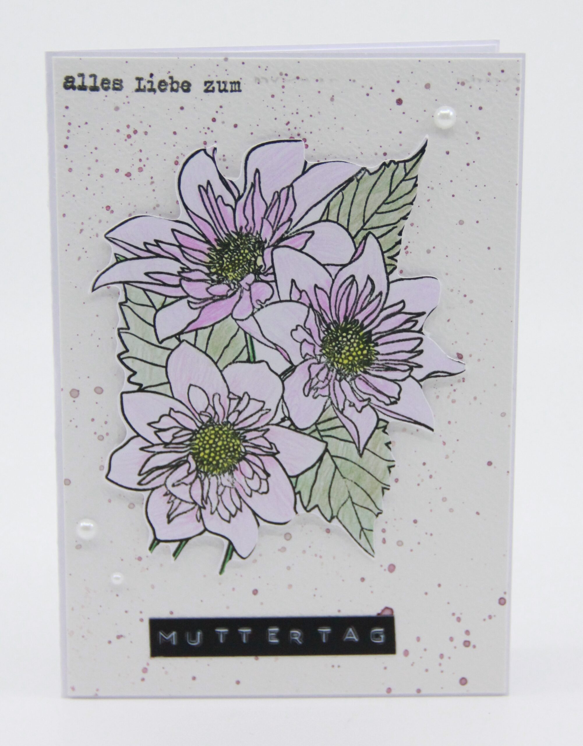 Muttertagskarte "Alles Liebe zum Muttertag"