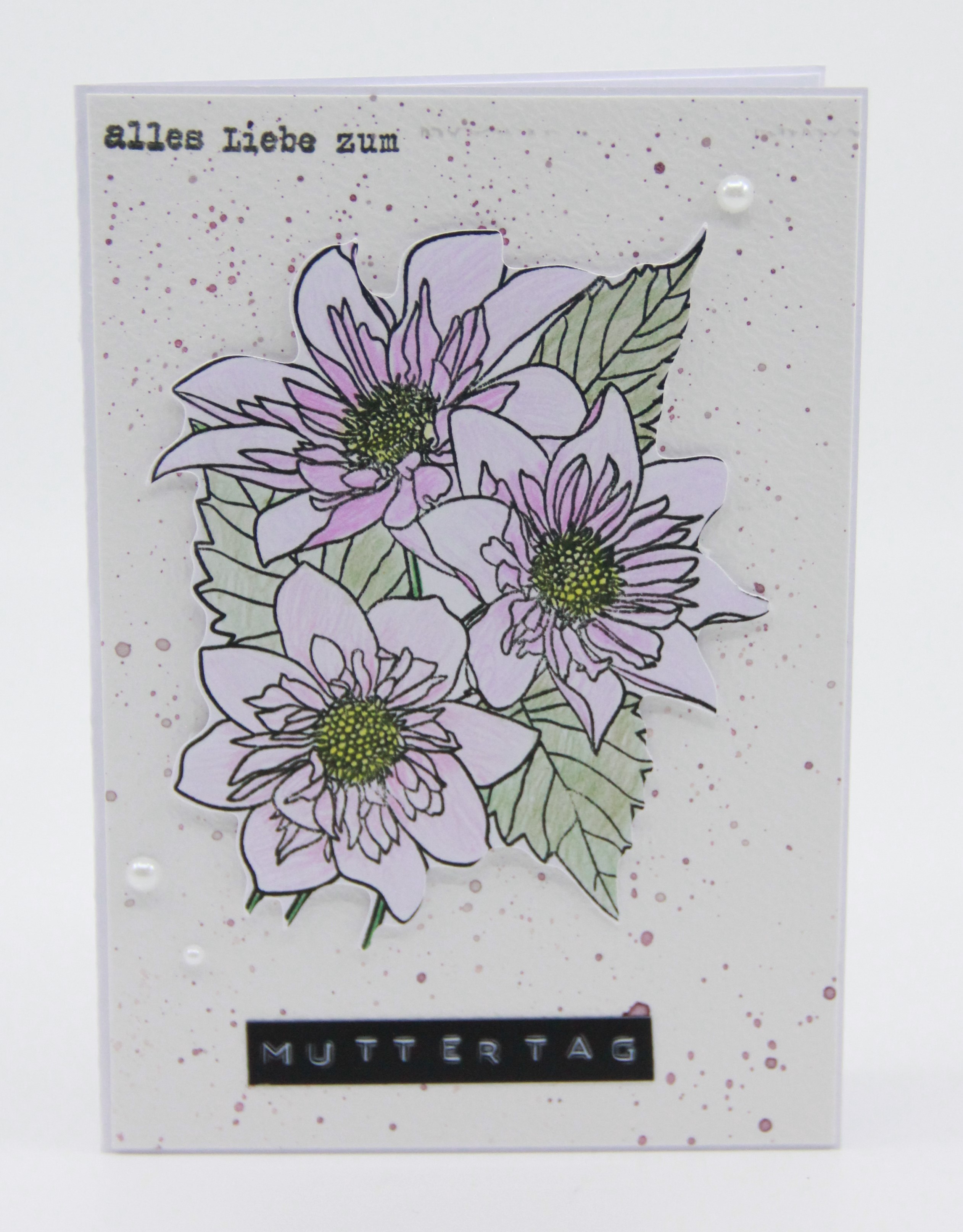 Muttertagskarte "Alles Liebe zum Muttertag"