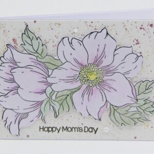 Muttertagskarte "Happy Mom's Day"