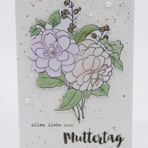 Muttertagskarte "Alles Liebe zum Muttertag"