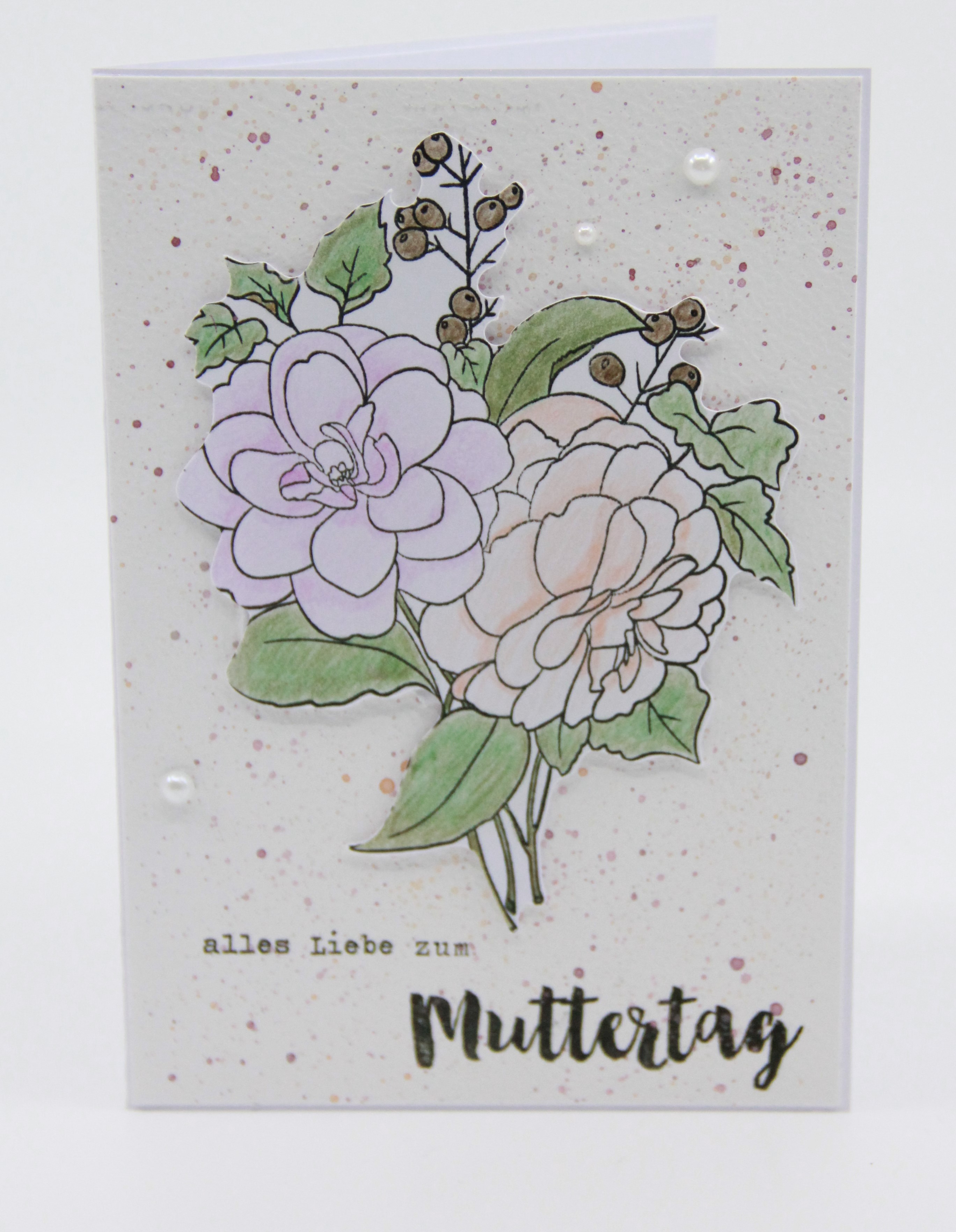 Muttertagskarte "Alles Liebe zum Muttertag"
