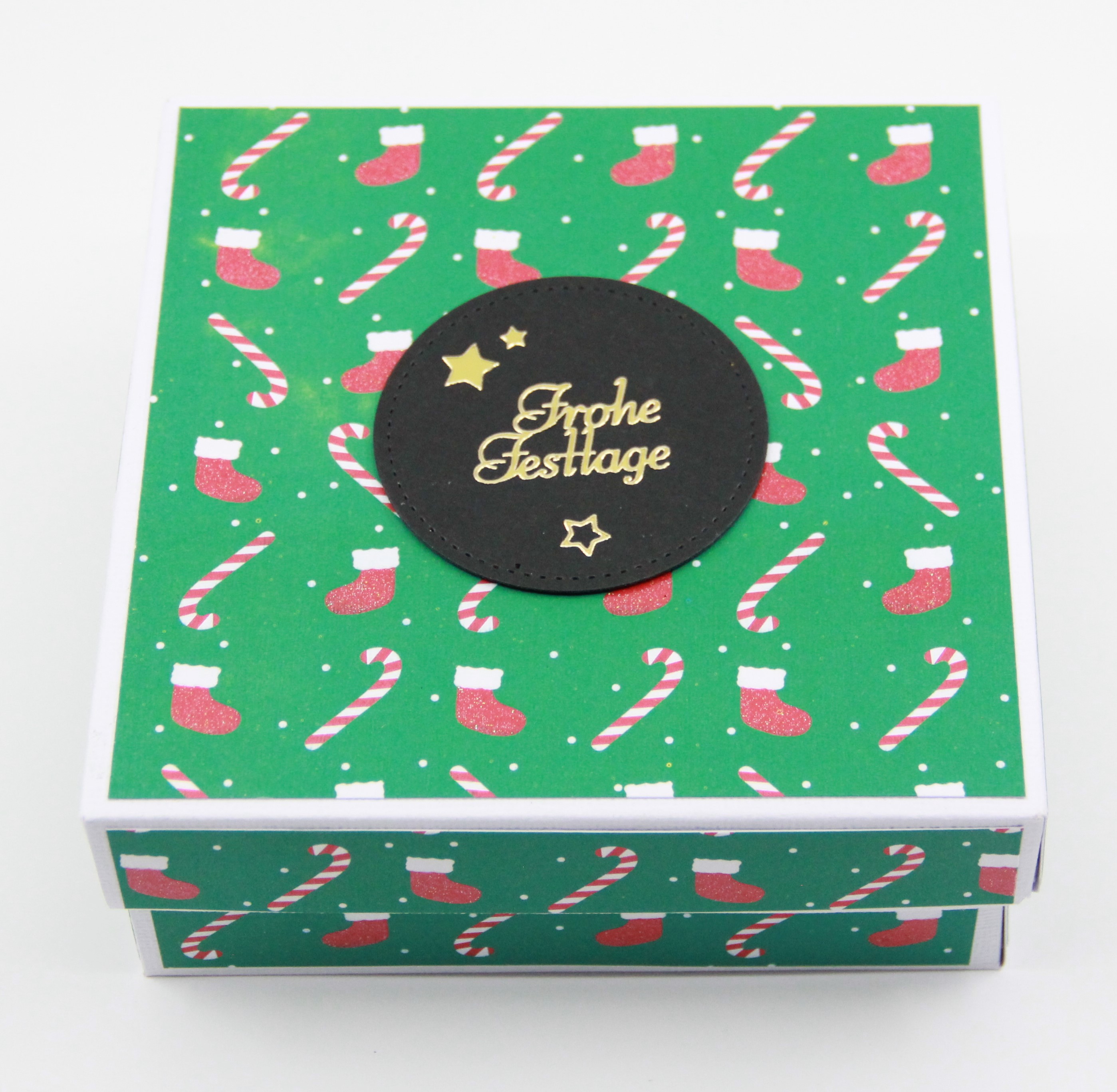 Geschenkbox "Frohe Festtage"