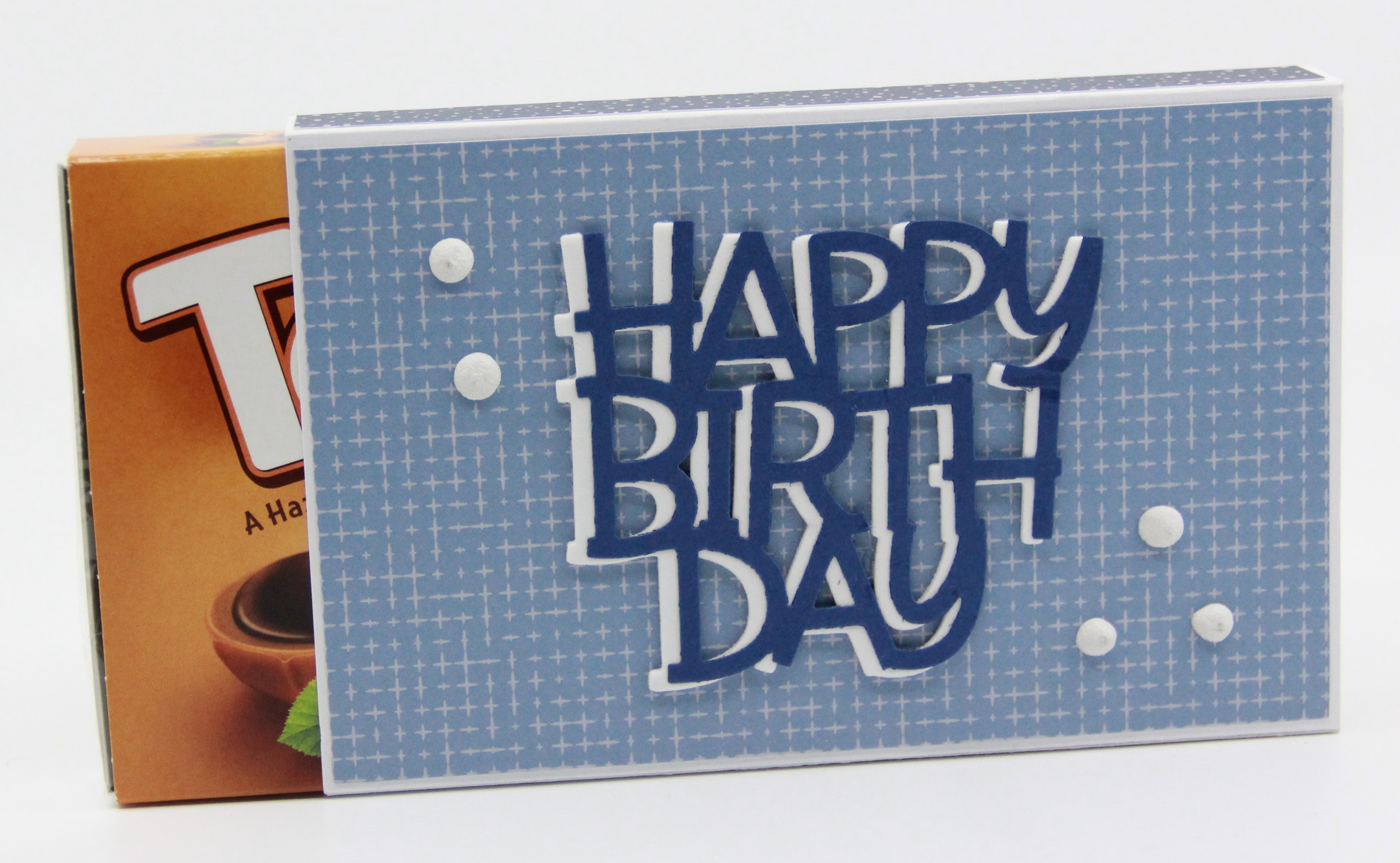Toffifeeverpackung "Happy Birthday"
