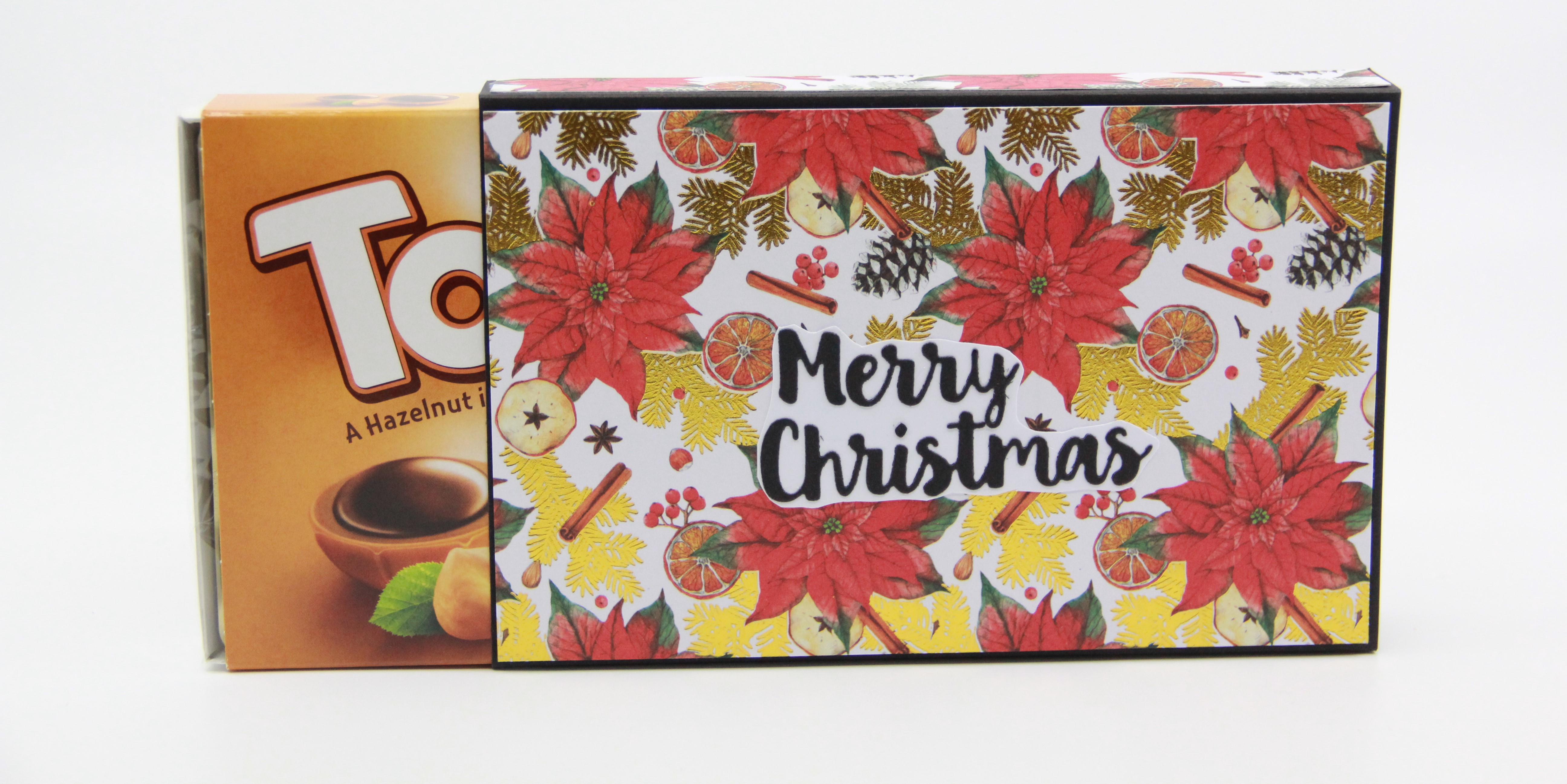 Toffifeeverpackung "Merry Christmas"