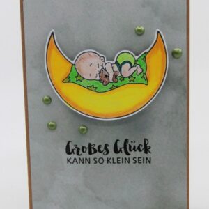 Babykarte "Grosses Glück"