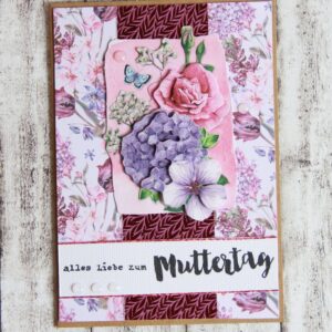 Muttertagskarte "Alles Liebe zum Muttertag"