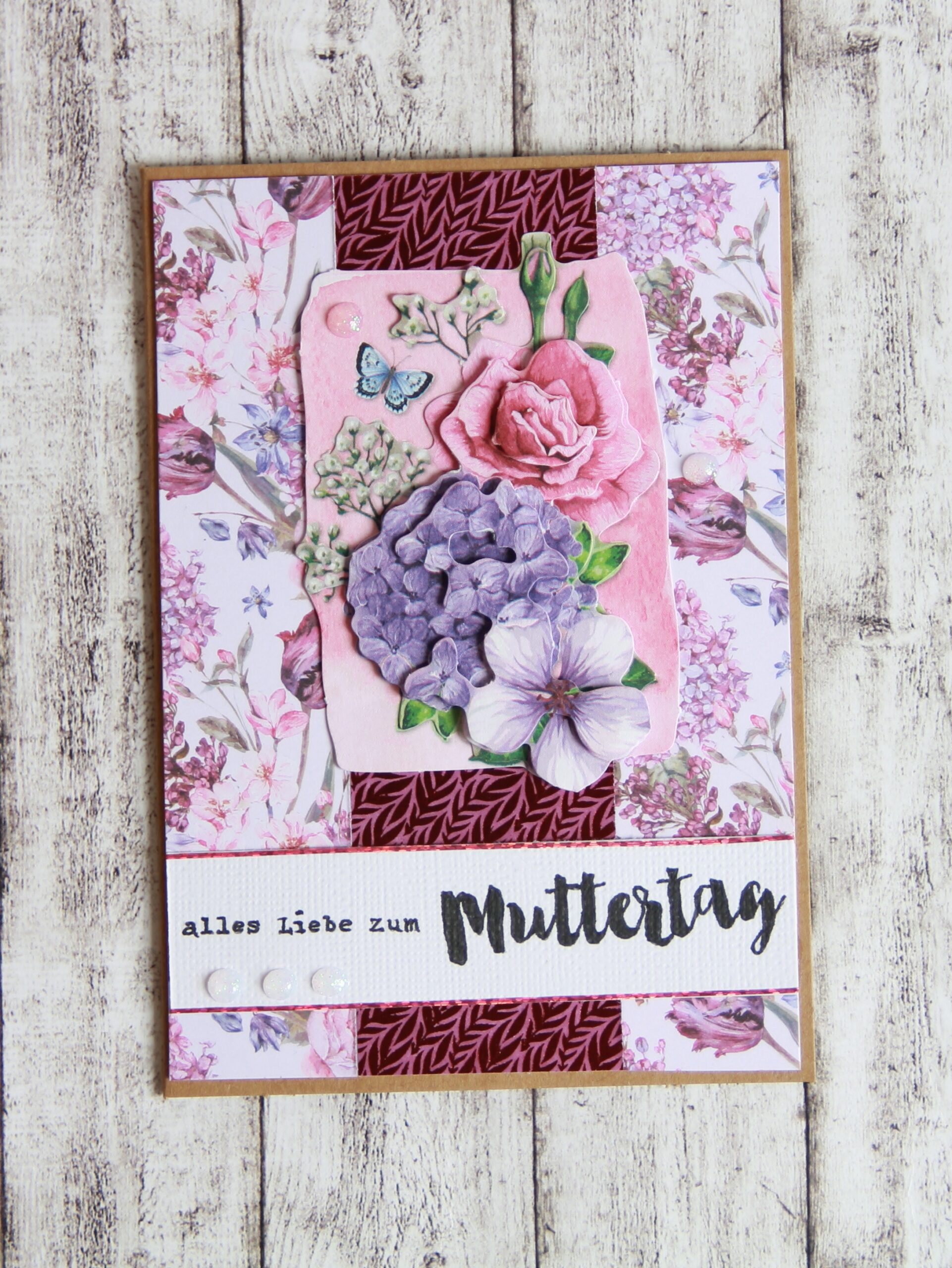 Muttertagskarte "Alles Liebe zum Muttertag"