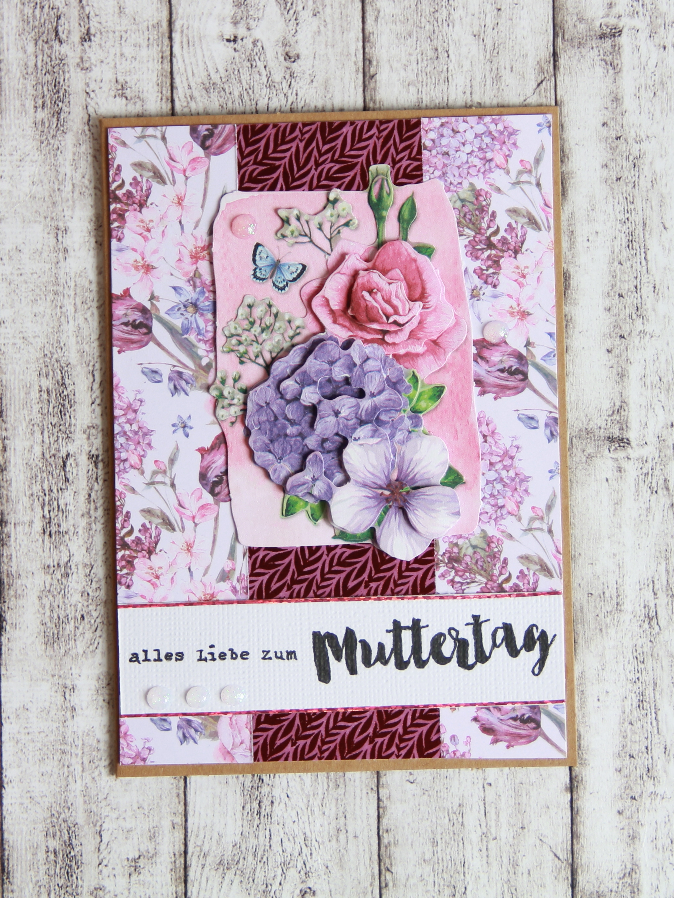 Muttertagskarte "Alles Liebe zum Muttertag"