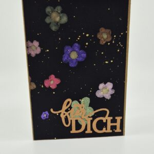 "Für Dich" Aquarellblumen