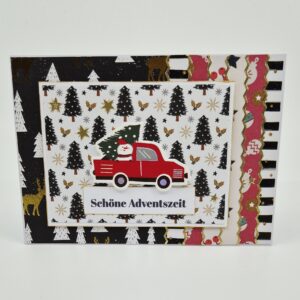 Weihnachtskarte "Schöne Adventszeit"