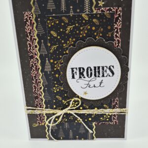 Weihnachtskarte "Frohes Fest"