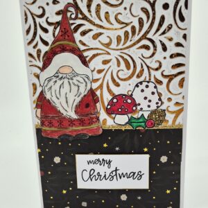 Weihnachtskarte "Wichtel gold"