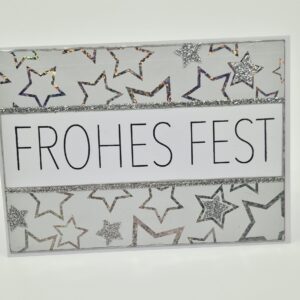 Weihnachtskarte "Frohes Fest"