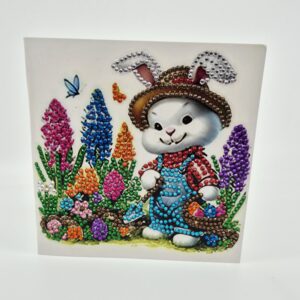 Osterkarte DiamantPainting "Hase"
