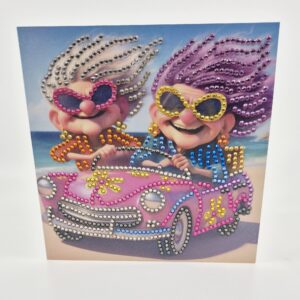 Karte DiamantPainting "Have fun"