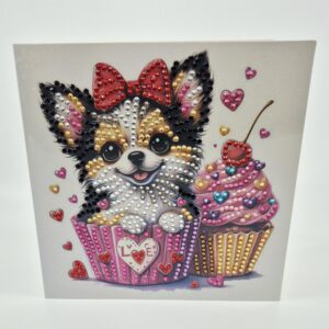 Karte DiamantPaining "Hund"