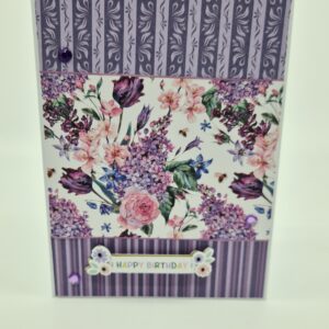 Geburtstagskarte Blumen