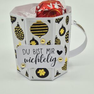 Papiertasse "Du bist mir wichtelig"
